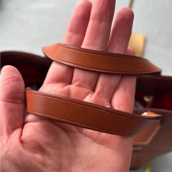 Dooney & Bourke Brinley Tote Purse Saffiano Leather with Strap - Picture 11 of 12